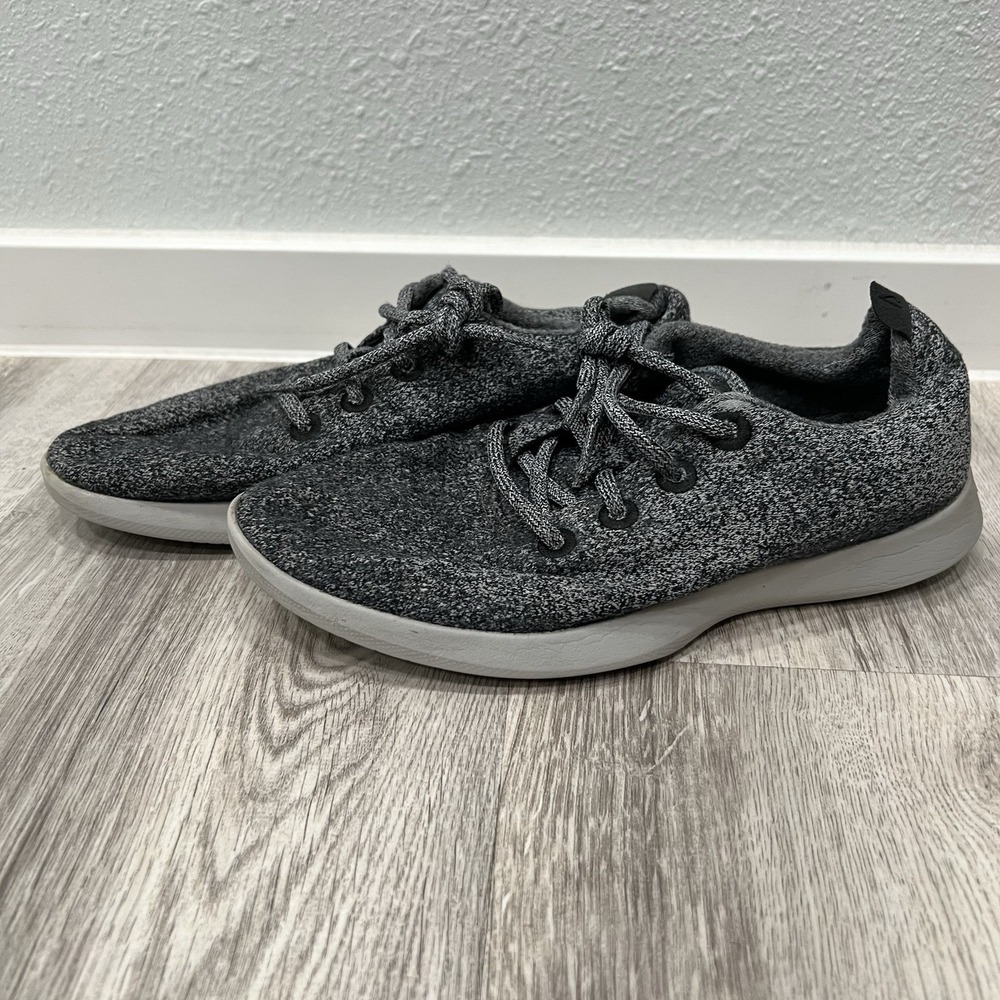 Allbirds‎ Wool Runners Sneakers Lightweight Walking Shoes Gray Size 9